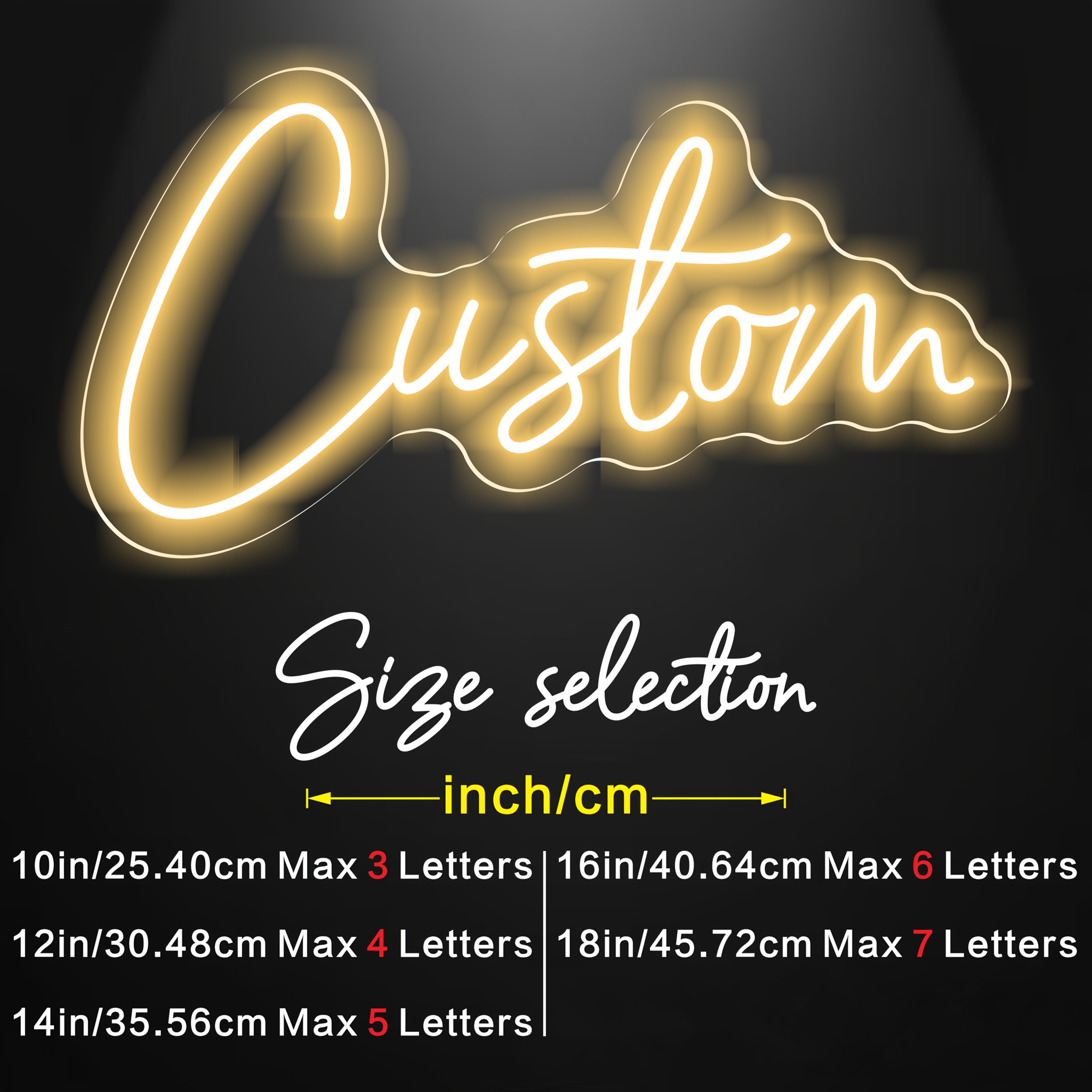 Custom neon sign, personalized - Party Games Engagement reseña y precio