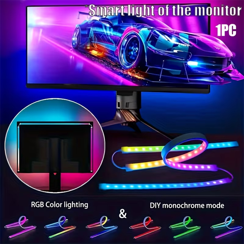 RGB Gaming Lights Strip Monito - Party Games Pc reseña y precio