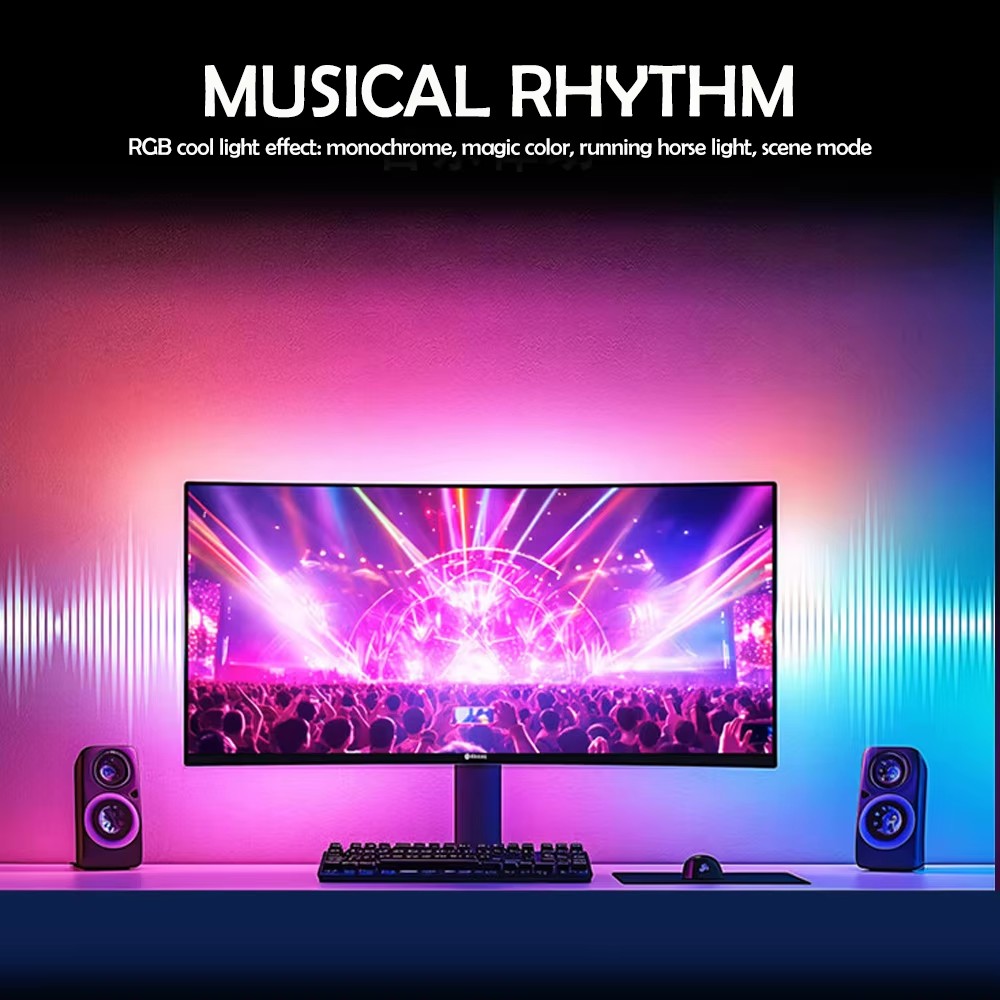 RGB Gaming Lights Strip Monito - Party Games Pc reseña y precio