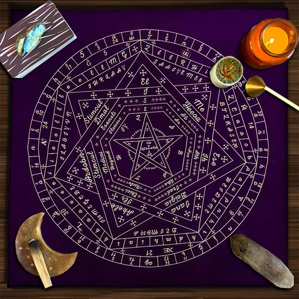 Tarot Card Tablecloth Sigillum - Zodiac Party Games reseña y precio