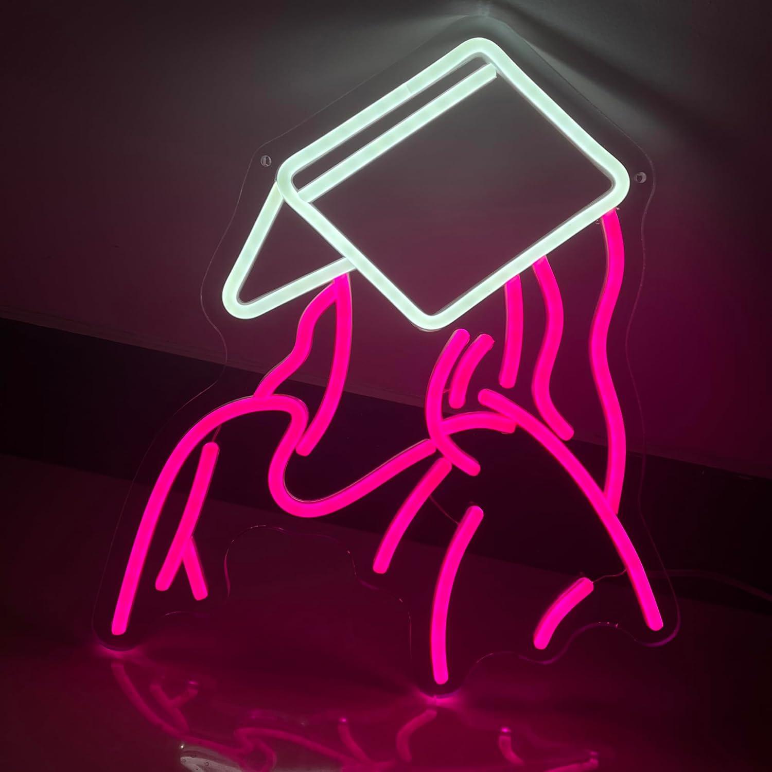 Reading Girl Neon Sign USB Dim - Party Games Girls Night reseña y precio