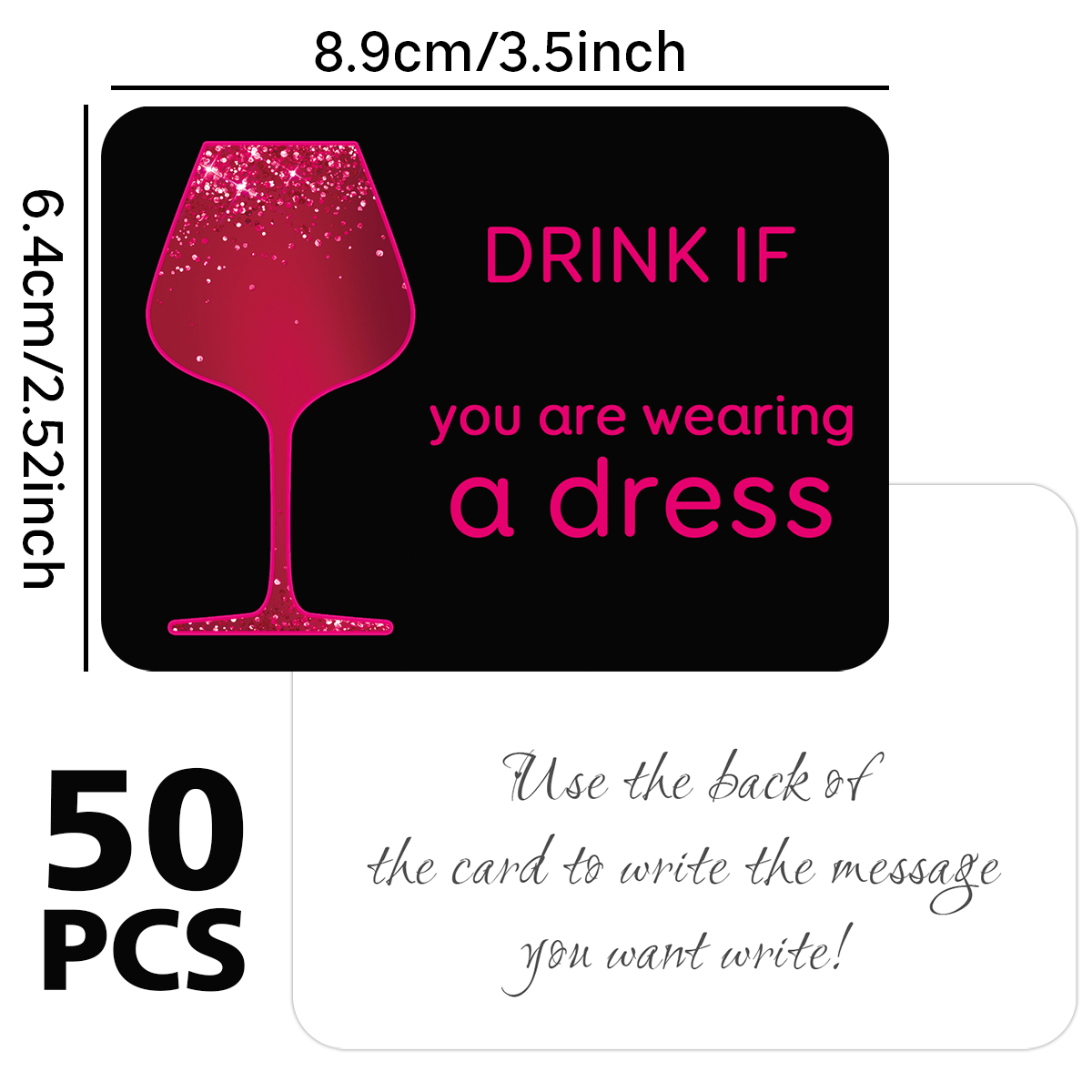 50pcs Bachelorette Party Drink - Party Games Bachelorette reseña y precio