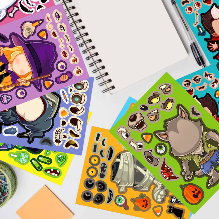 8pcs/pack Cartoon Halloween St - Party Games Instagram reseña y precio