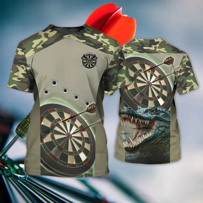 Darts Roulette T-shirt Men's B - Party Games Competition reseña y precio