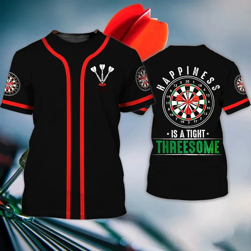 Darts Roulette T-shirt Men's B - Party Games Competition reseña y precio
