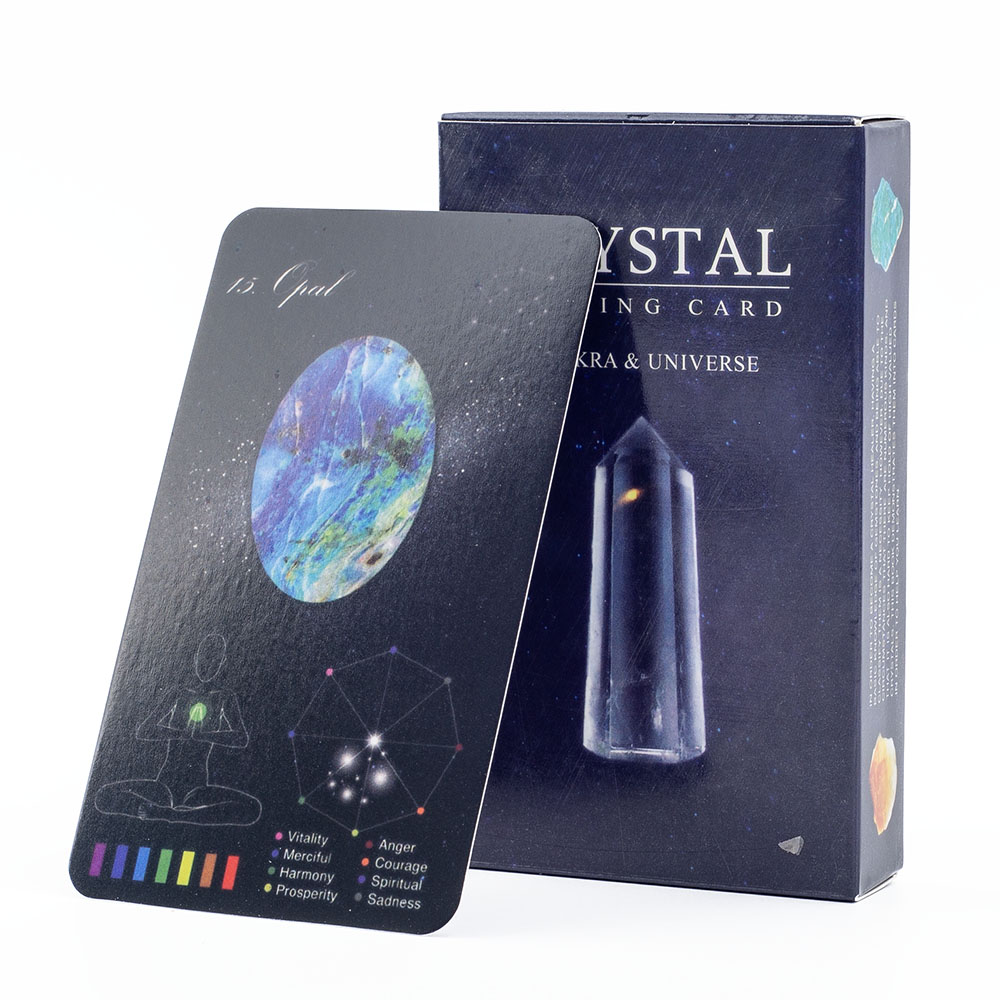 Crystals Healing Cards 60-Card - Zodiac Party Games reseña y precio