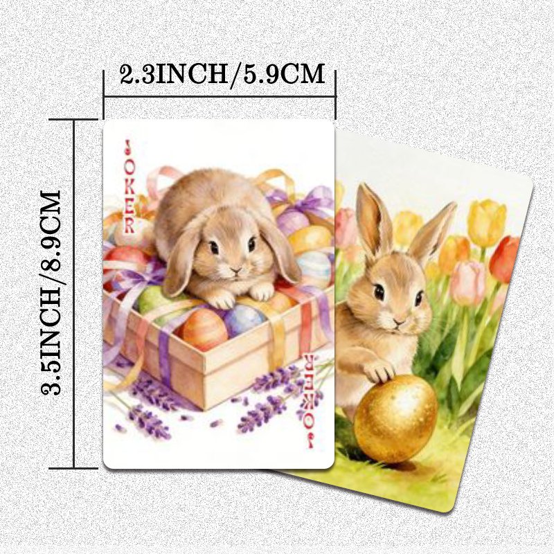 54pcs Standard Playing Cards f - Party Games Bunny reseña y precio