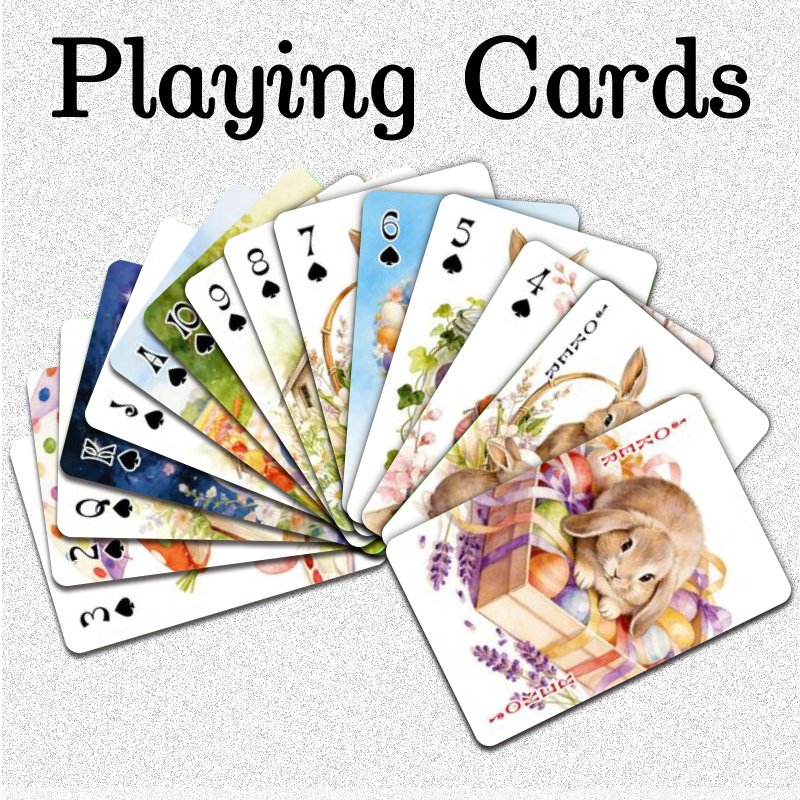 54pcs Standard Playing Cards f - Party Games Bunny reseña y precio