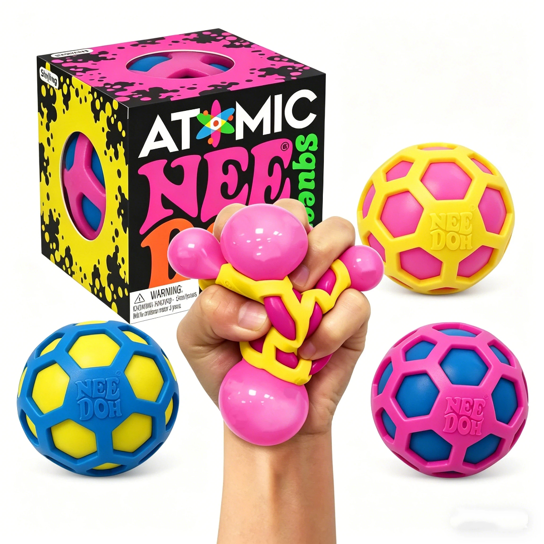 Schylling Needoh Atomic Stress - Party Games For Adults And Kids reseña y precio