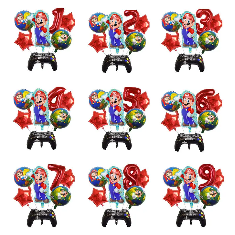 Mario Luigi Game Themed Birthd - Party Games Good reseña y precio