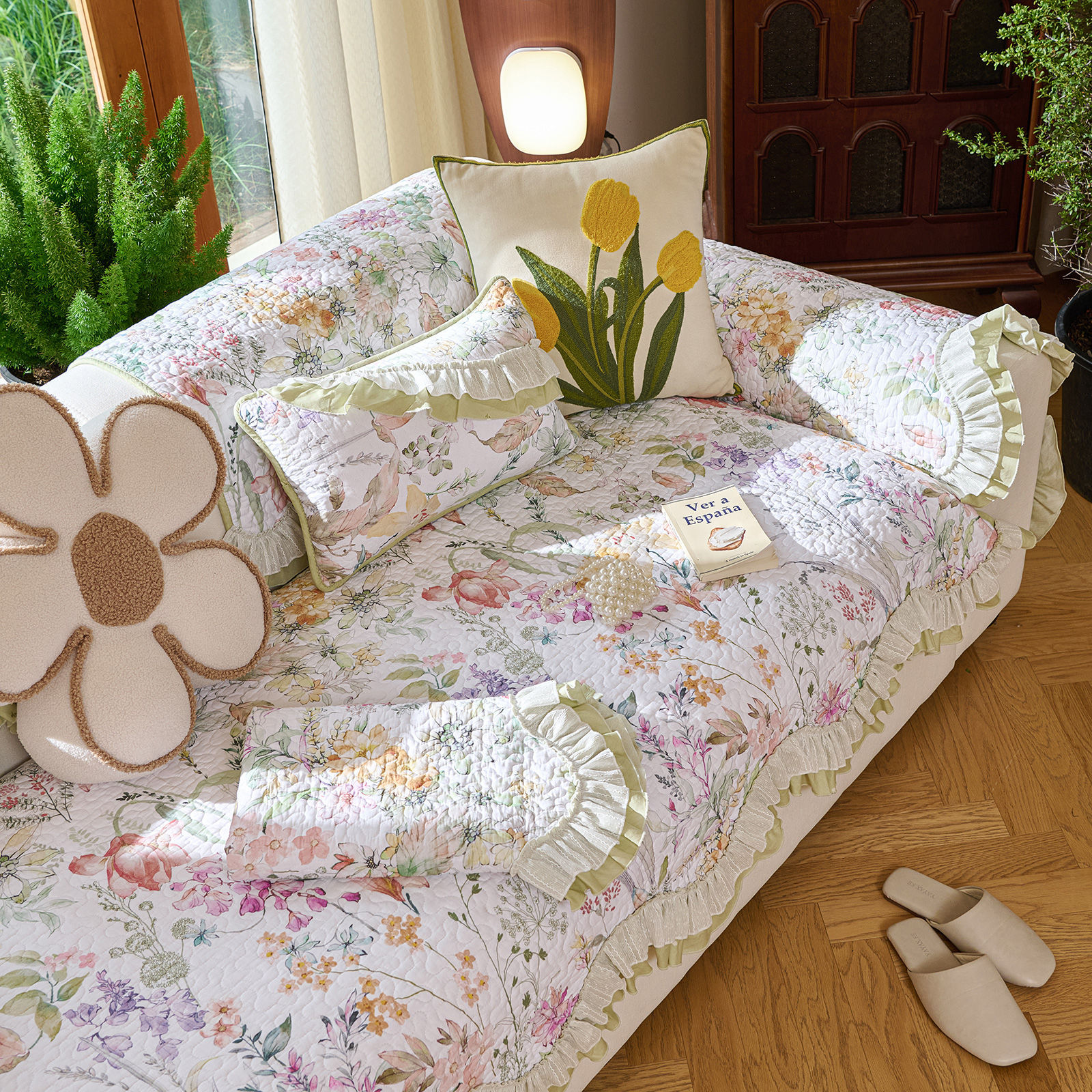 French Romantic Pure Cotton So - Washer Toss Set reseña y precio