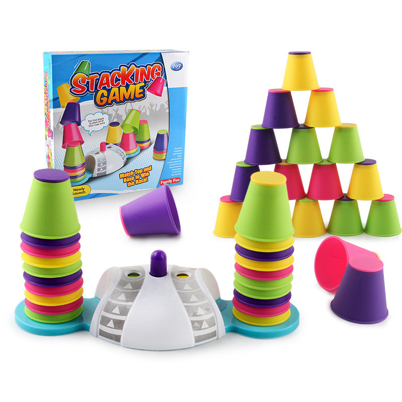 Folding Cup Stracking Game spo - Party Games Competition reseña y precio