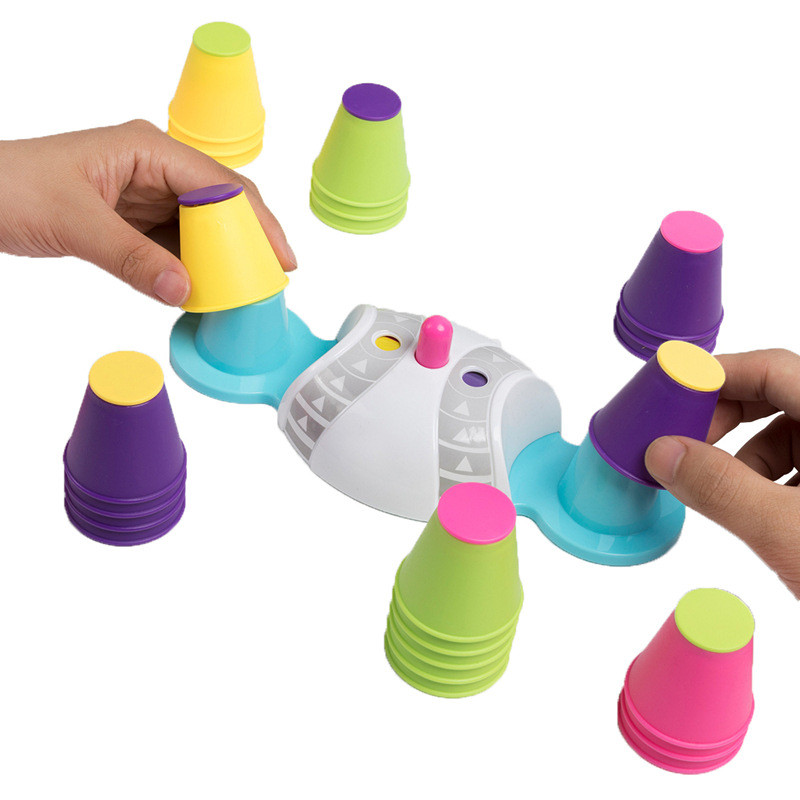 Folding Cup Stracking Game spo - Party Games Competition reseña y precio
