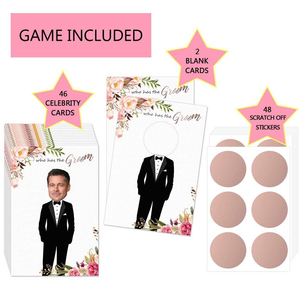 Bridal Shower Games - Who Has  - Party Games Bachelorette reseña y precio