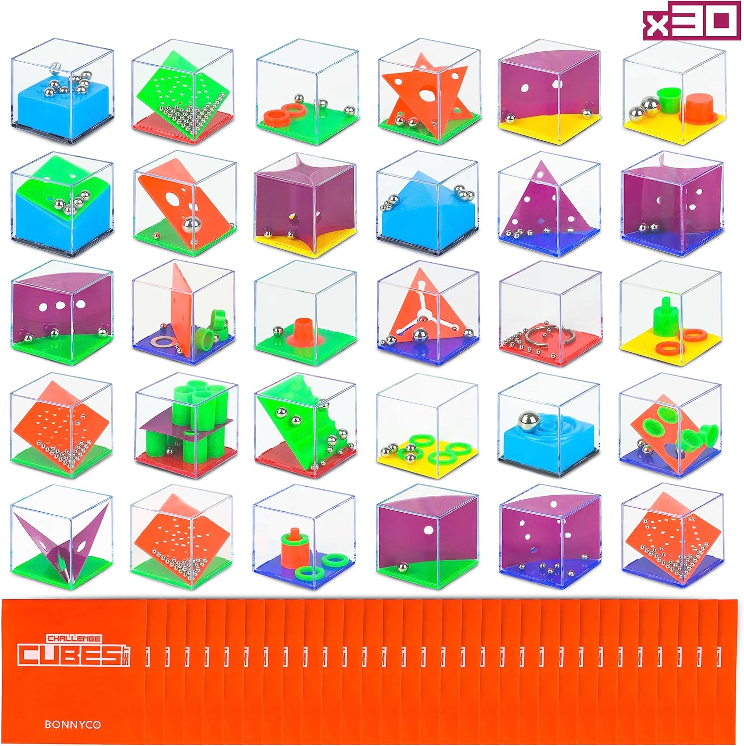 Brain Teaser Puzzles Cubes Pac - Party Games Kids reseña y precio