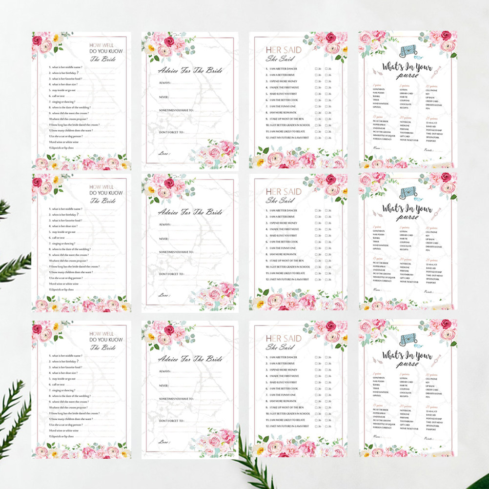 48pcs Game Cards Premium Paper - Party Games Bachelorette reseña y precio