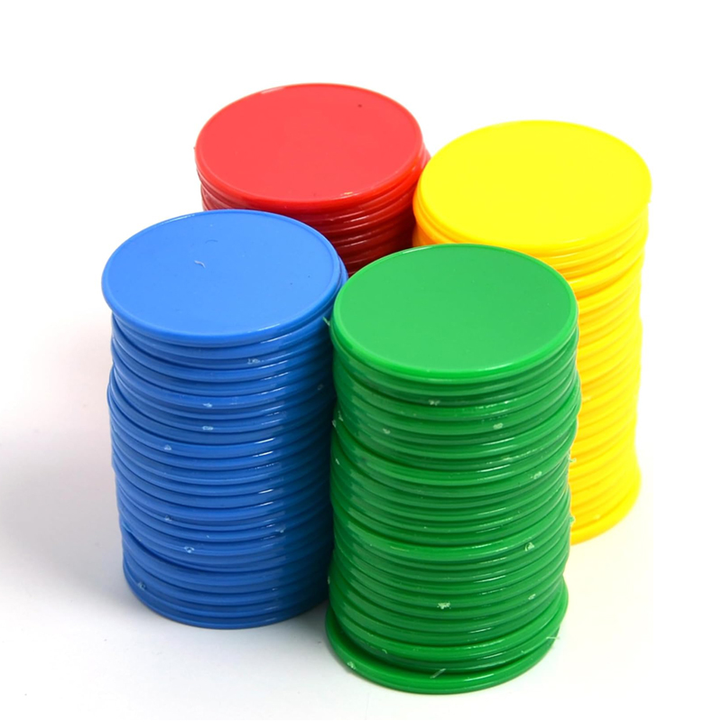 Bingo Markers Chips 37MM 4 Col - Party Games Juego reseña y precio