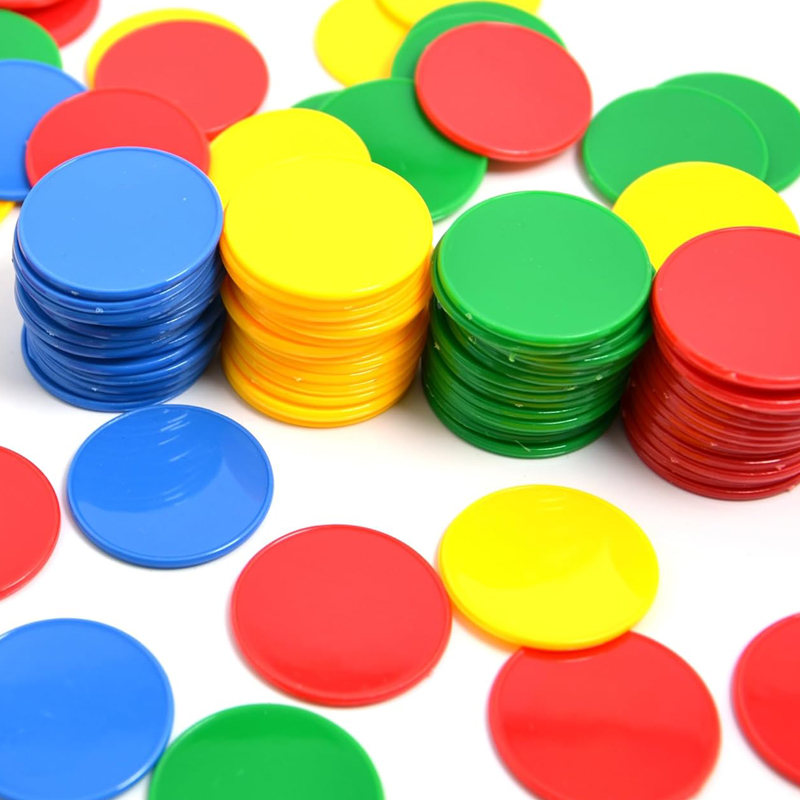 Bingo Markers Chips 37MM 4 Col - Party Games Juego reseña y precio