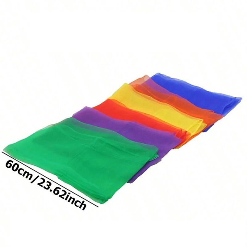 Six Color Silk Scarf Party Fav - Party Games Engagement reseña y precio