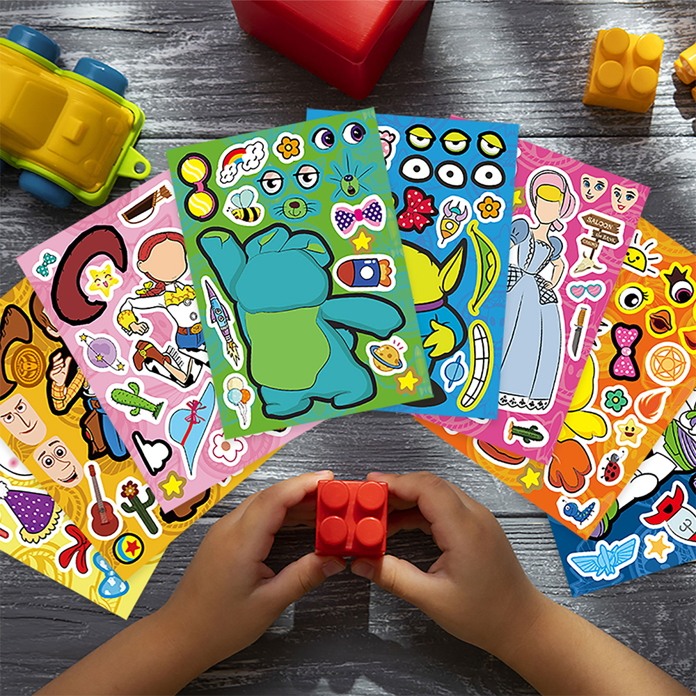 8/16Sheets Disney Toy Story Ma - Party Games Instagram reseña y precio