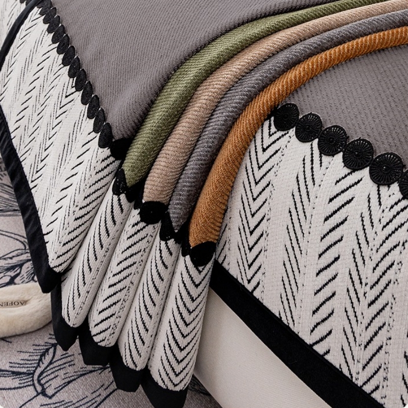 Contrast Hem Twill Chenille So - Washer Toss Set reseña y precio