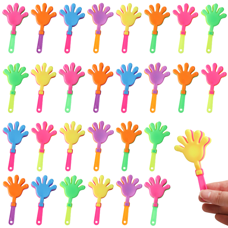12/24Pcs Colorful Mini Hand Cl - Party Games Competition reseña y precio
