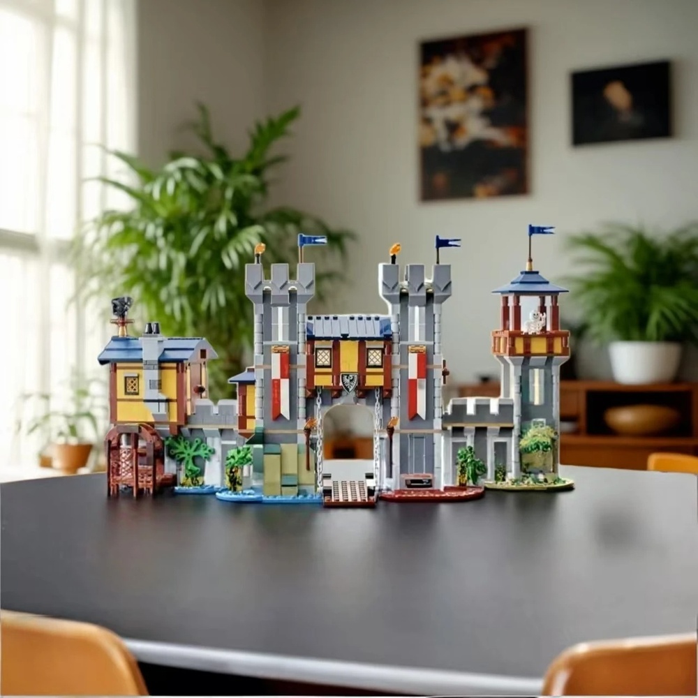 1426pcs New Medieval Castle Ar - Party Games Young Adults reseña y precio