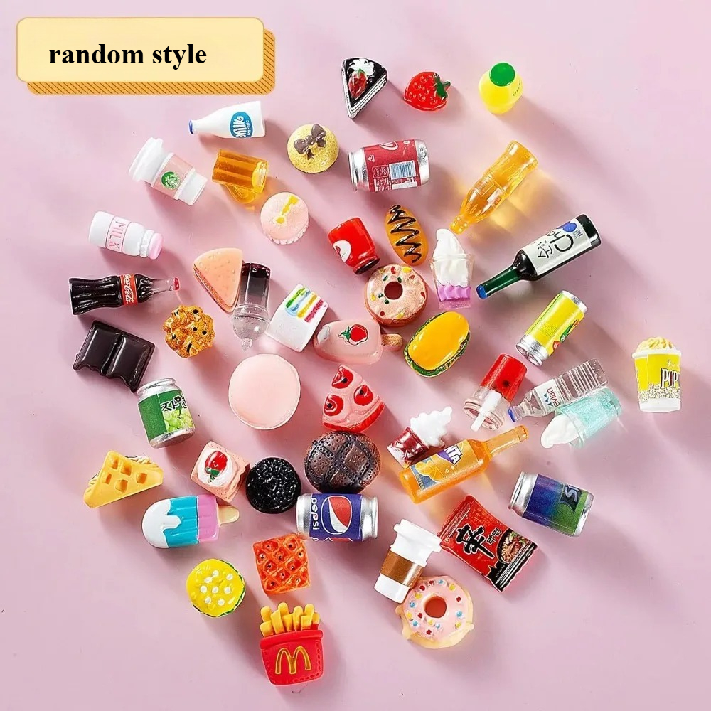 10Pcs Miniature Food Drink Bot - Party Games You Can Play reseña y precio