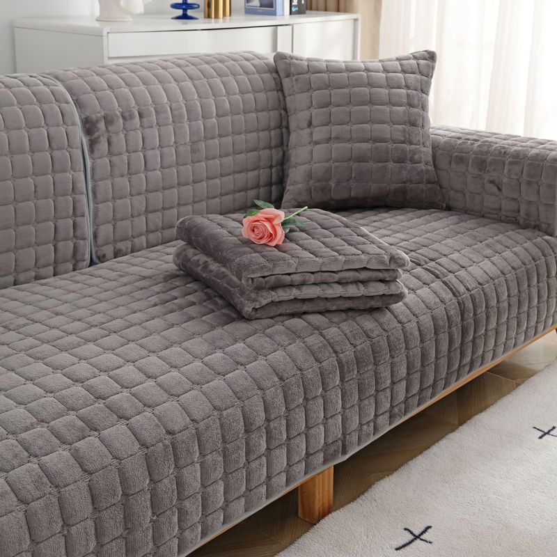 Velvet Sofa Cover Universal Pl - Washer Toss Set reseña y precio