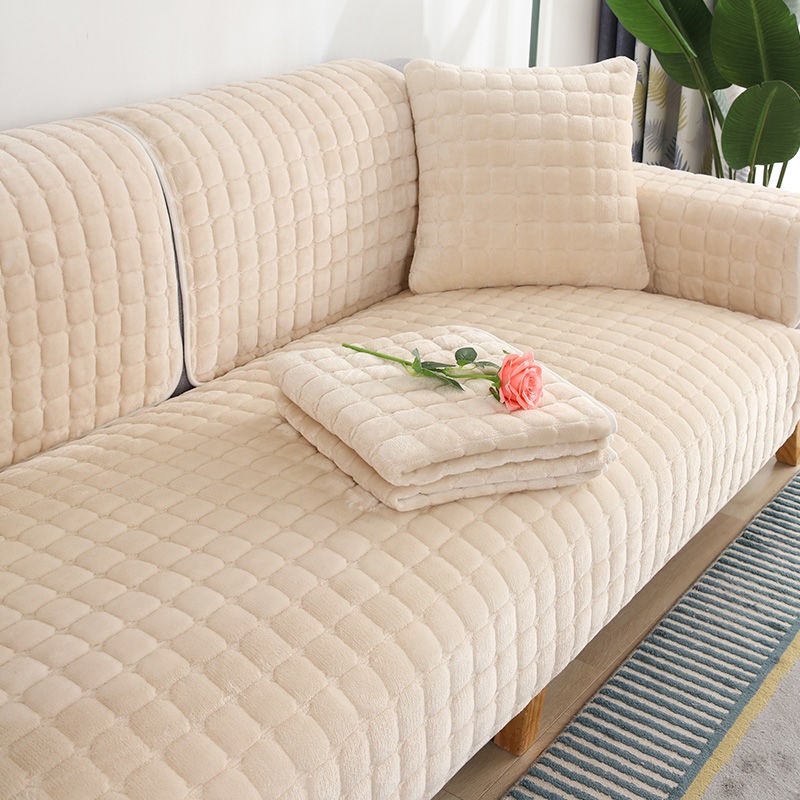 Velvet Sofa Cover Universal Pl - Washer Toss Set reseña y precio