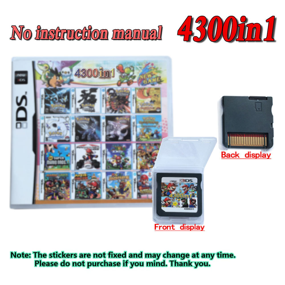 4300 in 1 Compilation DS NDS 3 - Party Games Engagement reseña y precio