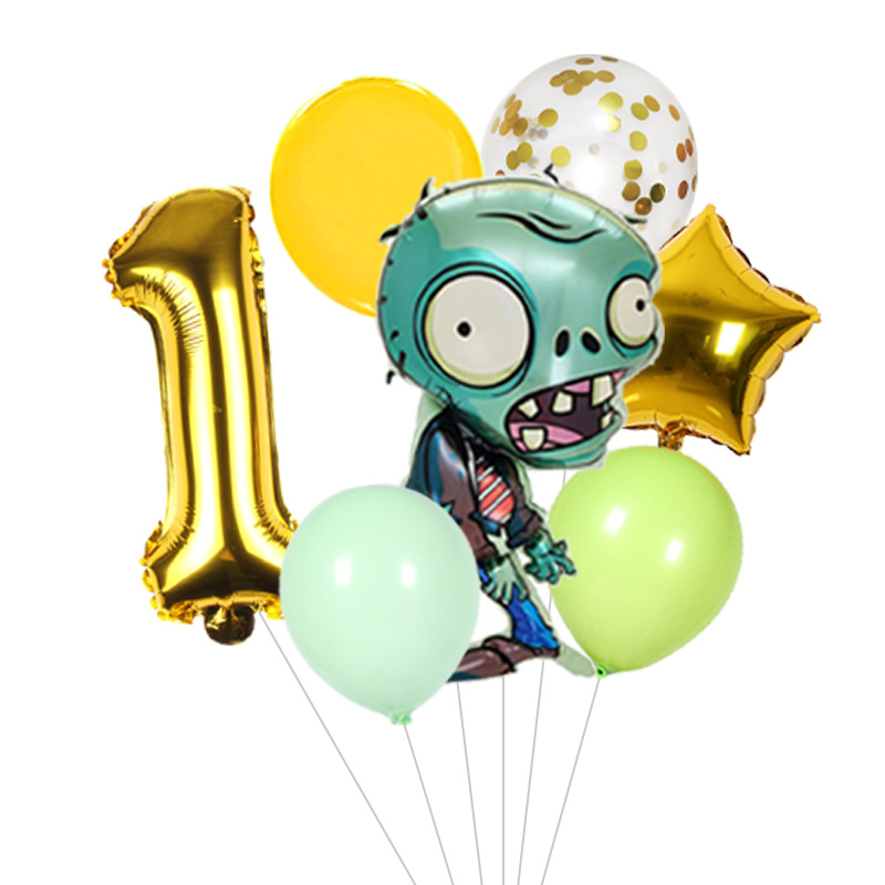 Plants vs Zombies Foil & Latex - Party Games Bunny reseña y precio