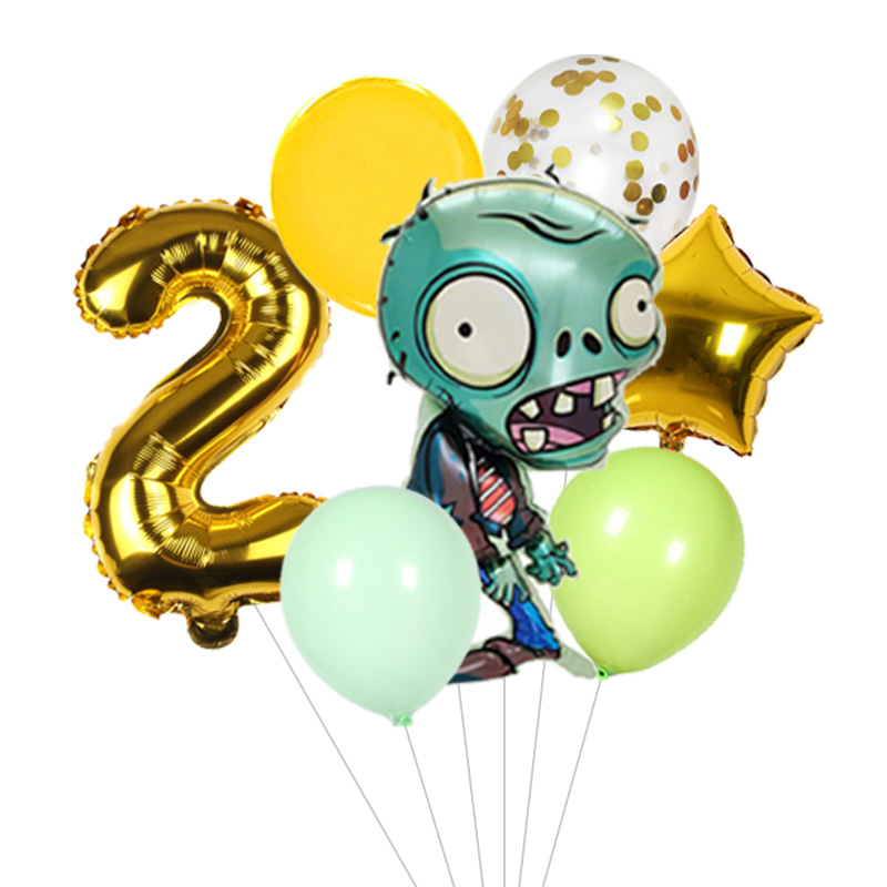 Plants vs Zombies Foil & Latex - Party Games Bunny reseña y precio