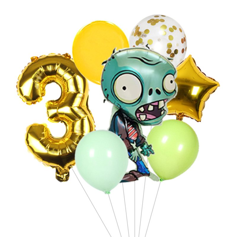 Plants vs Zombies Foil & Latex - Party Games Bunny reseña y precio
