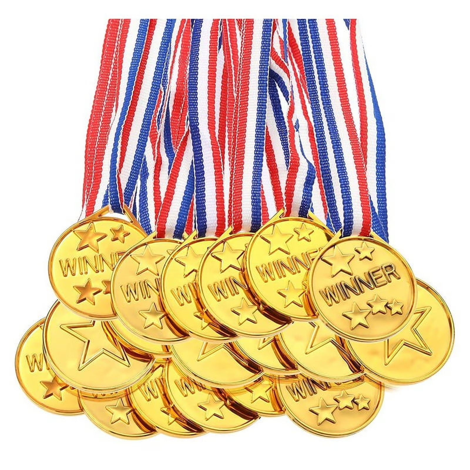 30Pcs Plastic Gold Winners Med - Party Games Engagement reseña y precio
