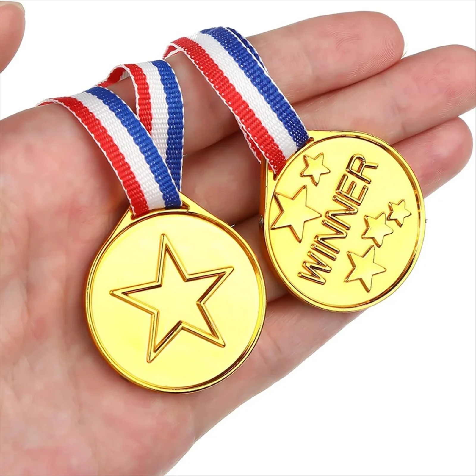 30Pcs Plastic Gold Winners Med - Party Games Engagement reseña y precio