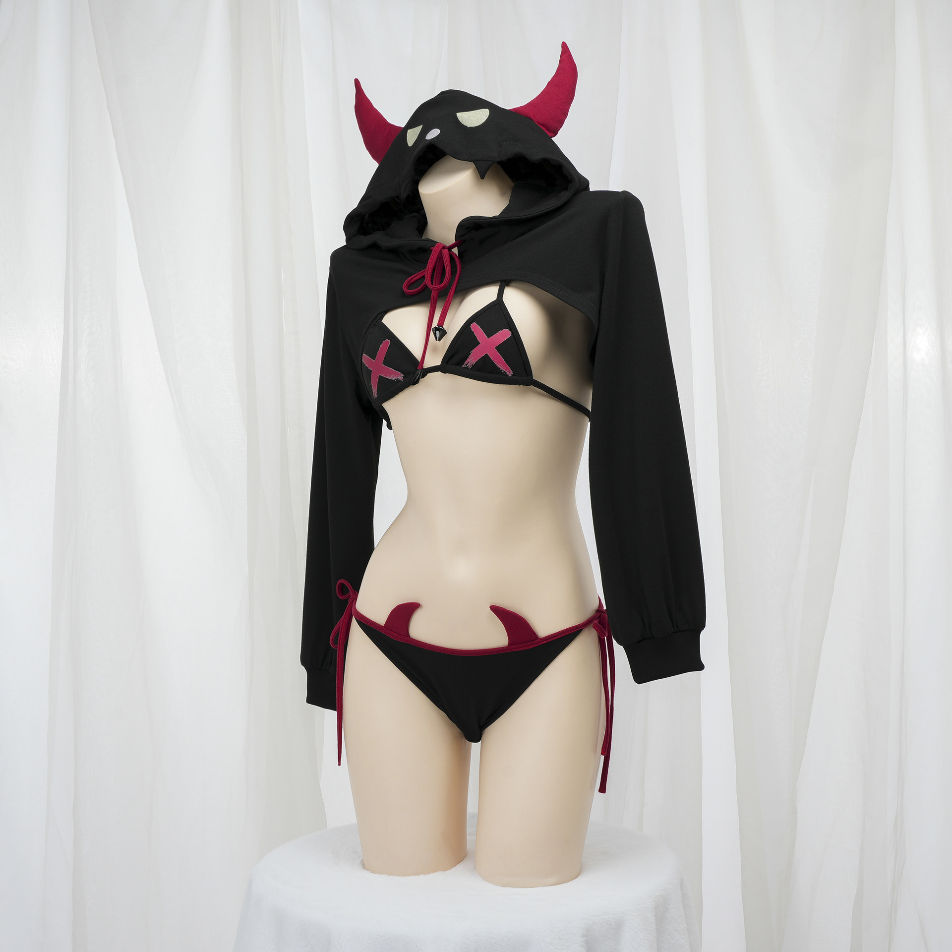 Christmas Short Devil Set Sexy - Party Games Girls Night reseña y precio