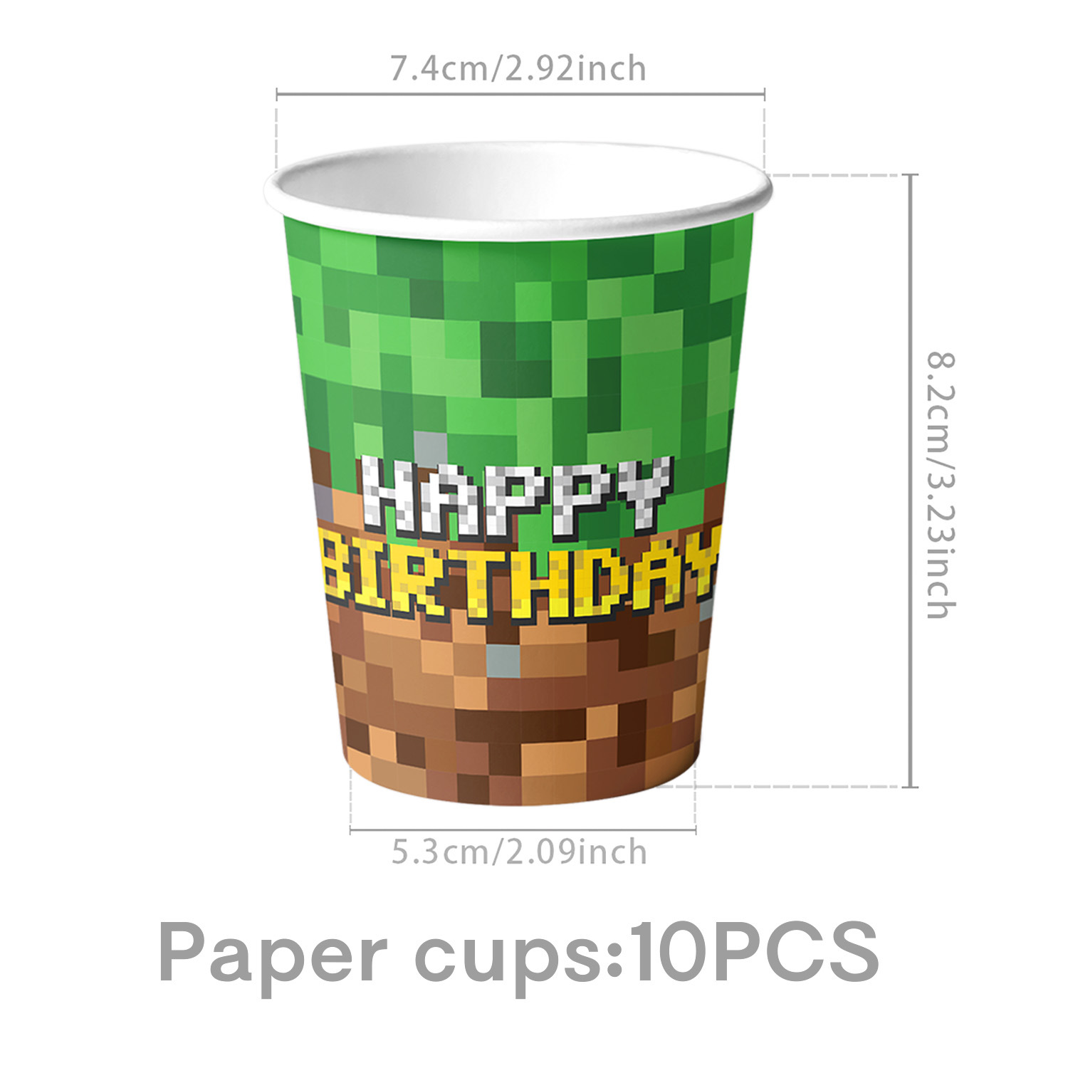 Minecraft Themed Birthday Part - Party Games Good reseña y precio