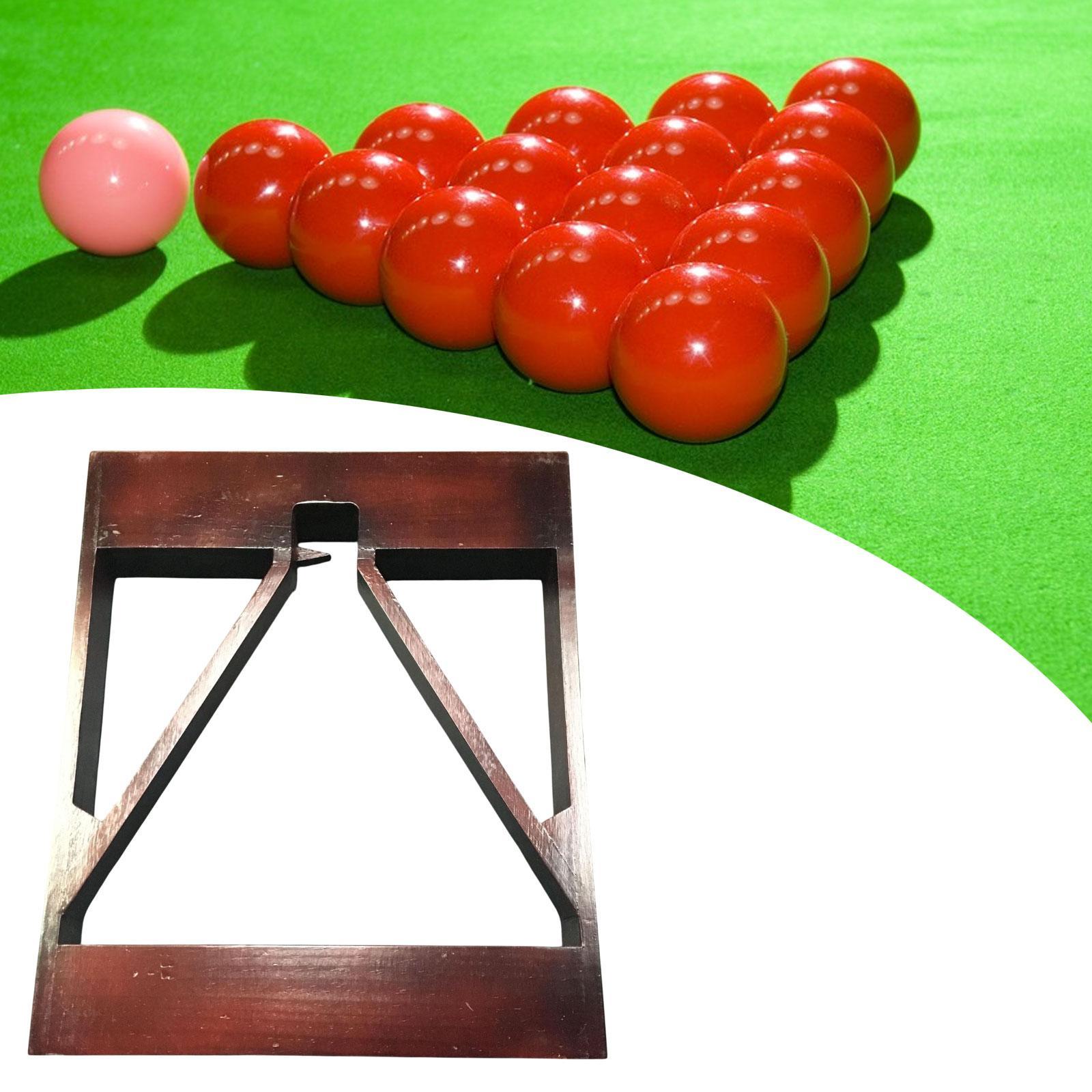 Billiard Ball Triangle Rack Po - Party Games Competition reseña y precio