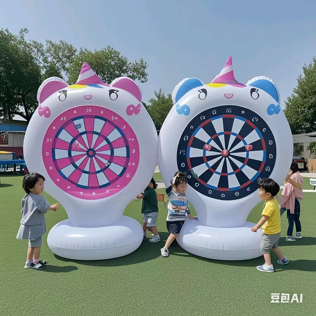Inflatable Unicorn Throwing Ga - Party Games Kids reseña y precio