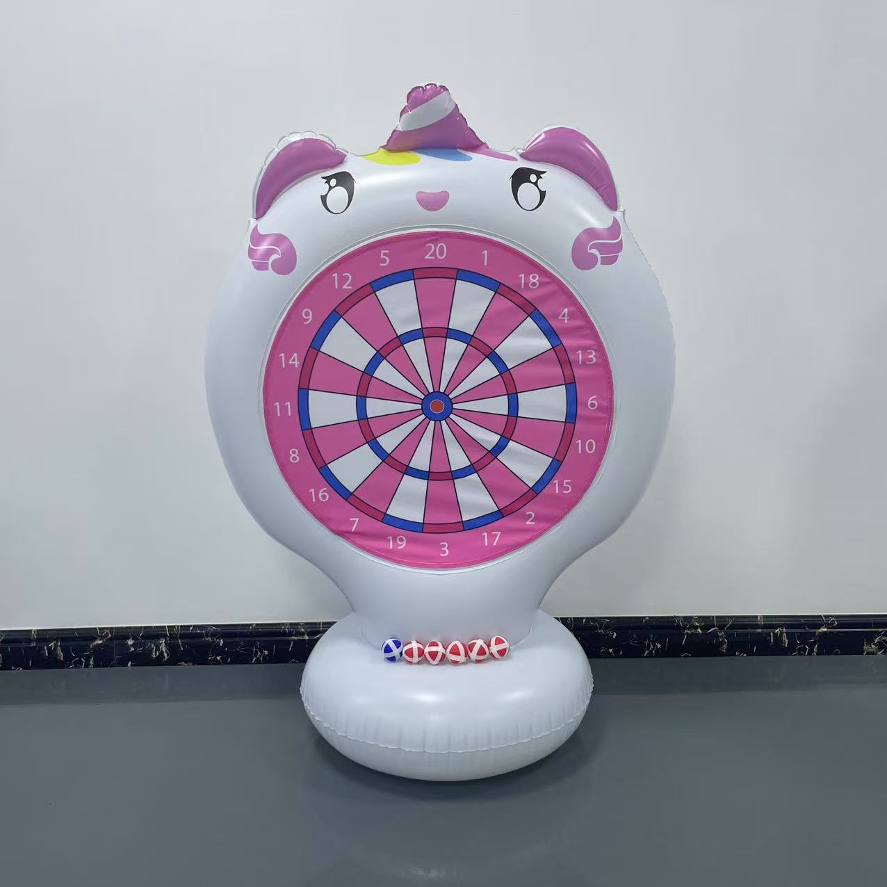 Inflatable Unicorn Throwing Ga - Party Games Kids reseña y precio