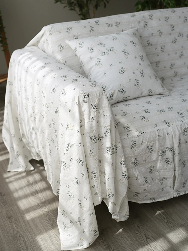 Korean-style Cotton Sofa Cover - Washer Toss Set reseña y precio