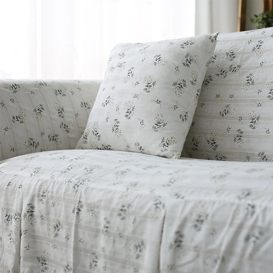 Korean-style Cotton Sofa Cover - Washer Toss Set reseña y precio