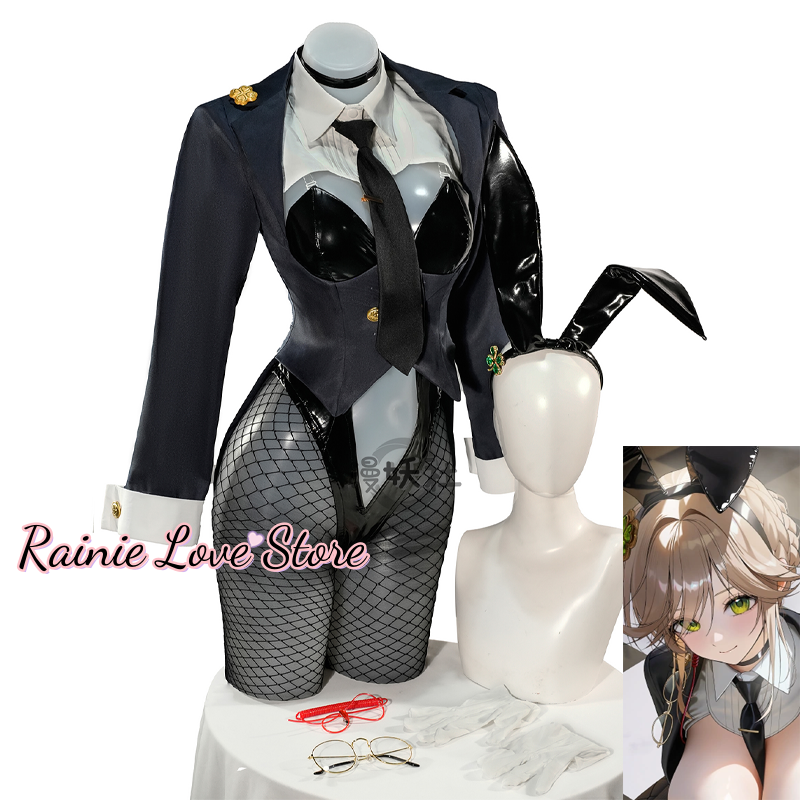 Game Nikke Ade Cosplay Costume - Party Games Bunny reseña y precio